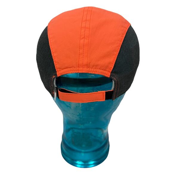 Outdoor Research Swift Running Cap Kids One Size Orange Gray Hook & Loop Hat - Picture 2 of 9